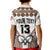 Custom Text and Number Fiji Rugby Bati Polo Shirt KID Proud Tapa Pattern LT13 - Wonder Print Shop