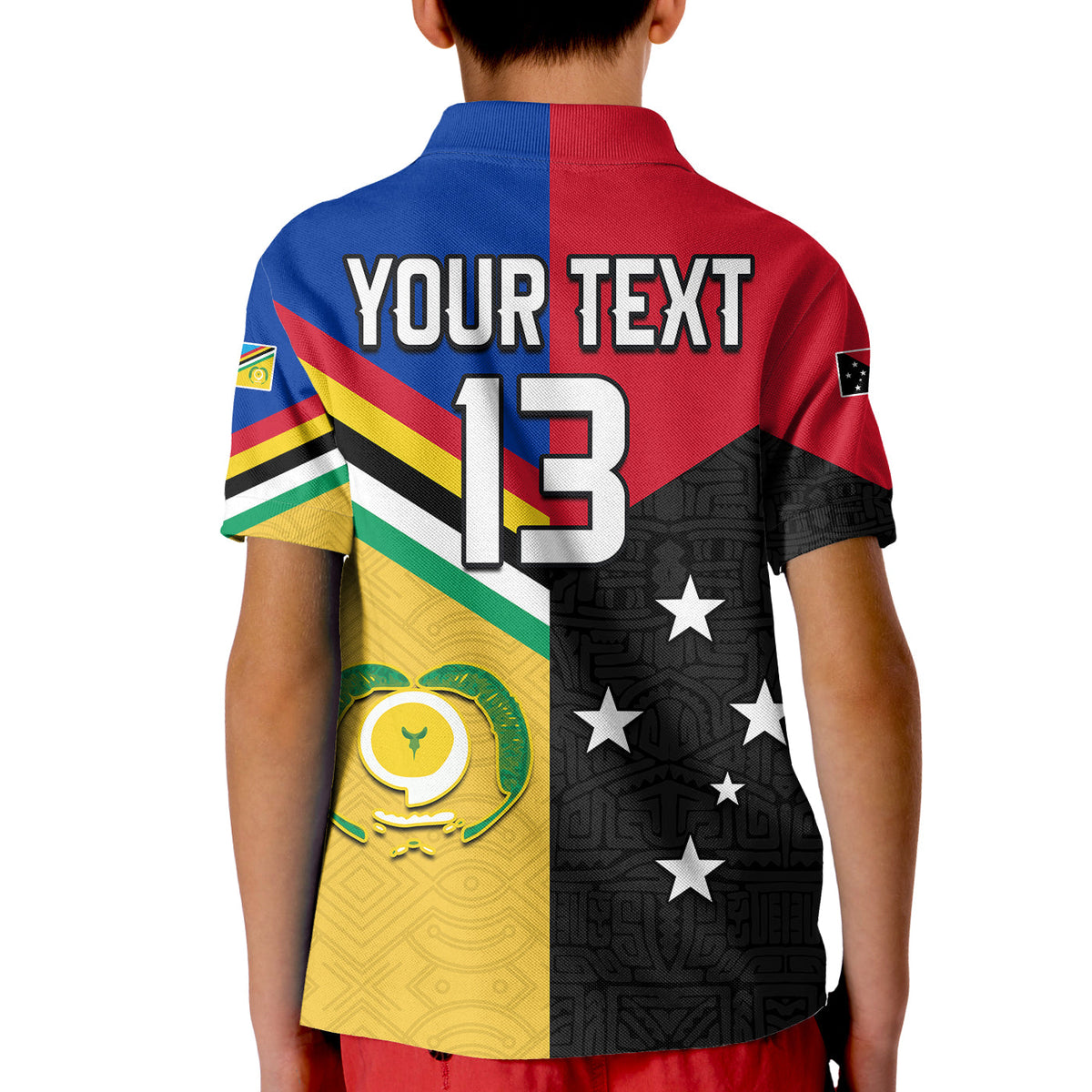 Custom Text and Number Torba PNG Day Polo Shirt 2022 Simple Polynesia LT13 - Wonder Print Shop