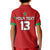 (Custom Text and Number) Morocco Football Polo Shirt Champions World Cup Soccer Proud LT13 - Wonder Print Shop