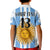 (Custom Text and Number) Argentina Football Polo Shirt KID World Champions 2022 Dream Come True LT13 - Wonder Print Shop