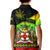 Custom Jamaica Lion Polo Shirt Jamaican Pattern Version Reggae Colors LT13 - Wonder Print Shop