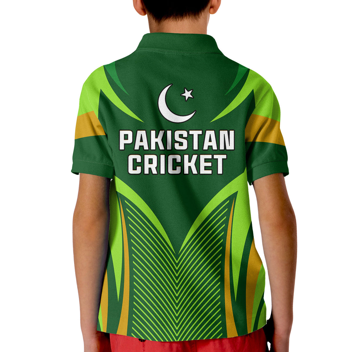 Pakistan Cricket Polo Shirt Green Shaheens Champion LT13 - Wonder Print Shop