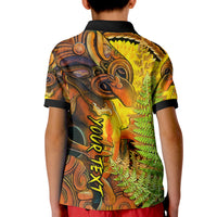 Custom Hei Tiki Maori Polo Shirt Fern Aotearoa Ta Moko Sun LT13 - Wonder Print Shop