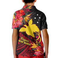 Custom Papua New Guinea Polo Shirt KID Bird of Paradise LT13 - Wonder Print Shop