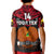 Custom Text And Number Papua New Guinea Rugby Polo Shirt PNG Kumuls Bird Of Paradise Black - Wonder Print Shop