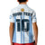 (Custom Text And Number) Argentina Polo Shirt Football 2022 Vamos La Albiceleste - Wonder Print Shop