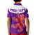 Custom Scotland Rugby Polo Shirt Map Of Scotland Thistle Purple Version - Wonder Print Shop