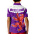 Scotland Rugby Polo Shirt Map Of Scotland Thistle Purple Version - Wonder Print Shop