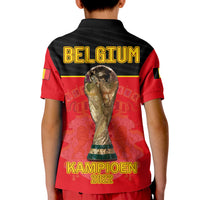 Belgium Polo Shirt Football 2022 De Rode Duivels Sporty Style - Wonder Print Shop