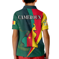 Cameroon Polo Shirt Map Cameroun Style Flag LT13 - Wonder Print Shop