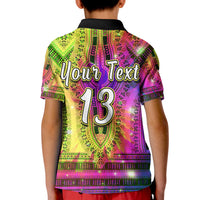 (Custom Text and Number) African Polo Shirt Tie Dye Special Dashiki Pattern LT13 - Wonder Print Shop