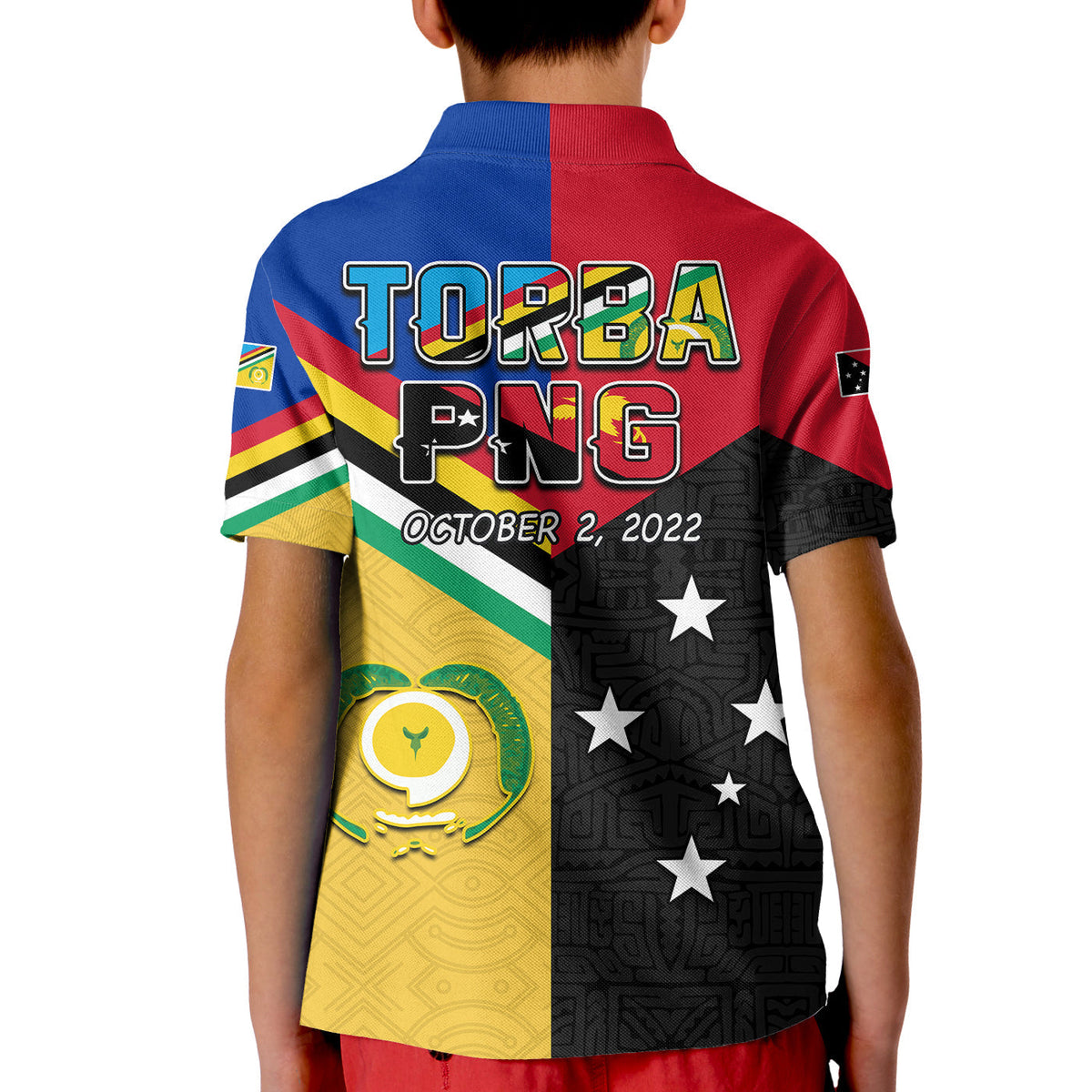Torba PNG Day Polo Shirt 2022 Simple Polynesia LT13 - Wonder Print Shop