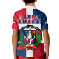 Dominican Republic Polo Shirt KID Dominicana Proud Style Flag LT13 - Wonder Print Shop
