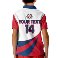 (Custom Text And Number) Republica Dominicana Polo Shirt 2023 Baseball - Wonder Print Shop
