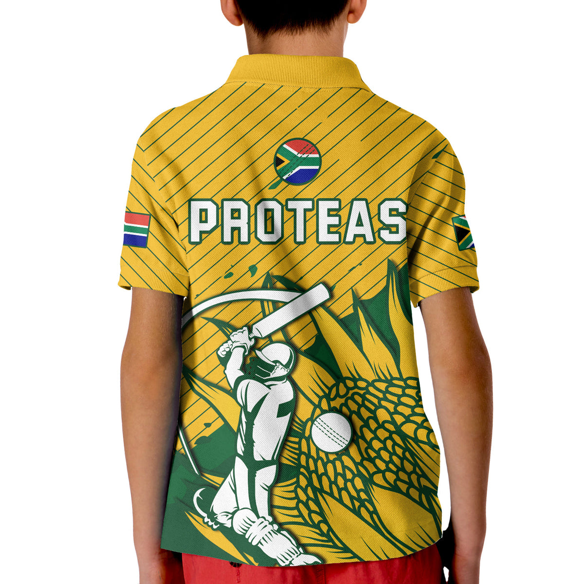 South Africa Cricket Polo Shirt Go Proteas Unique Style - Wonder Print Shop