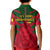 Cameroon Football Polo Shirt Les Lions Indomptables Red Football 2022 - Wonder Print Shop