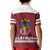 Latvia Hockey Polo Shirt 2023 Red Sporty Style - Wonder Print Shop