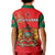 Morocco Football Polo Shirt KID Atlas Lions Red Football 2022 - Wonder Print Shop