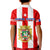 Custom Puerto Rico Polo Shirt Coat Of Arms Mix Flag - Wonder Print Shop