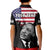 Custom United States Polo Shirt United States Happy MLK Day Flag Grunge Style - Wonder Print Shop