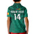(Custom Text And Number) Cameroon Football Polo Shirt Les Lions Indomptables Green Football 2022 - Wonder Print Shop