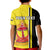 Custom Brunei Polo Shirt KID Happy Independence Day With Coat Of Arms - Wonder Print Shop