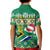 Custom South Africa Polo Shirt Christmas King Protea Geseende Kersfees - Wonder Print Shop
