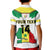 (Custom Text And Number) Senegal Football Polo Shirt KID Champions WC 2022 - Wonder Print Shop