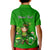 Custom Ireland Polo Shirt Saint Patricks Day Happy Leprechaun And Shamrock - Wonder Print Shop