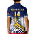 (Custom Text And Number) South Africa Rugby Polo Shirt KID Outgoing Tour Go Springboks - Wonder Print Shop
