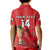 (Custom Text And Number) Wales Football Polo Shirt Cymru Champions Football 2022 - Wonder Print Shop