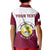 Custom Qatar Polo Shirt Laeeb Mascot Football 2022 Welcome To Qatari - Wonder Print Shop