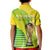 Brazil Football Polo Shirt KID Canarinha Champions WC 2022 - Wonder Print Shop