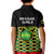 Jamaica Football Polo Shirt KID Reggae Girlz 2023 Cup Of Nations Ver.01 - Wonder Print Shop