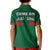 Morocco Football Polo Shirt Football 2022 Green Moroccan Pattern - Wonder Print Shop
