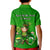 Ireland Polo Shirt KID Saint Patricks Day Happy Leprechaun And Shamrock - Wonder Print Shop