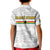 Ghana Football Polo Shirt Black Stars Kente Football 2022 White - Wonder Print Shop