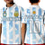 Custom Argentina Football Polo Shirt AFA Champions 2022 Sporty Style - Wonder Print Shop
