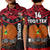 Custom Text And Number Papua New Guinea Rugby Polo Shirt KID PNG Kumuls Bird Of Paradise Black - Wonder Print Shop