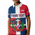Custom Dominican Republic Polo Shirt KID Dominicana Proud Style Flag LT13 - Wonder Print Shop