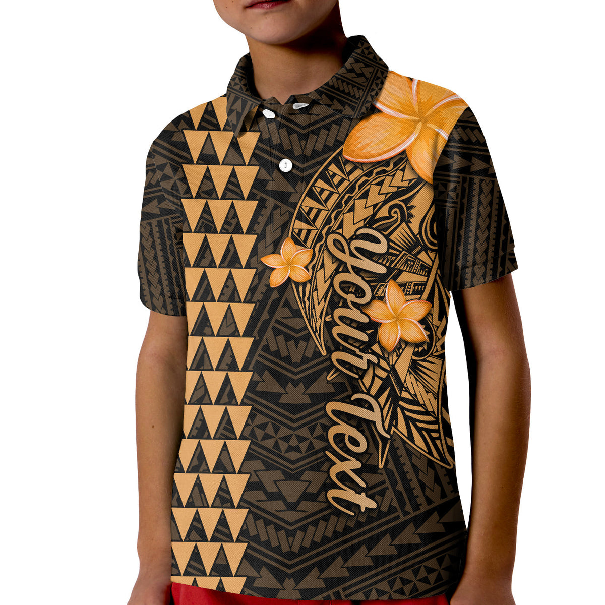 Custom Hawaii Polo Shirt Kakau Kanaka Maoli Combine Polynesian Shark Ver.01 - Wonder Print Shop