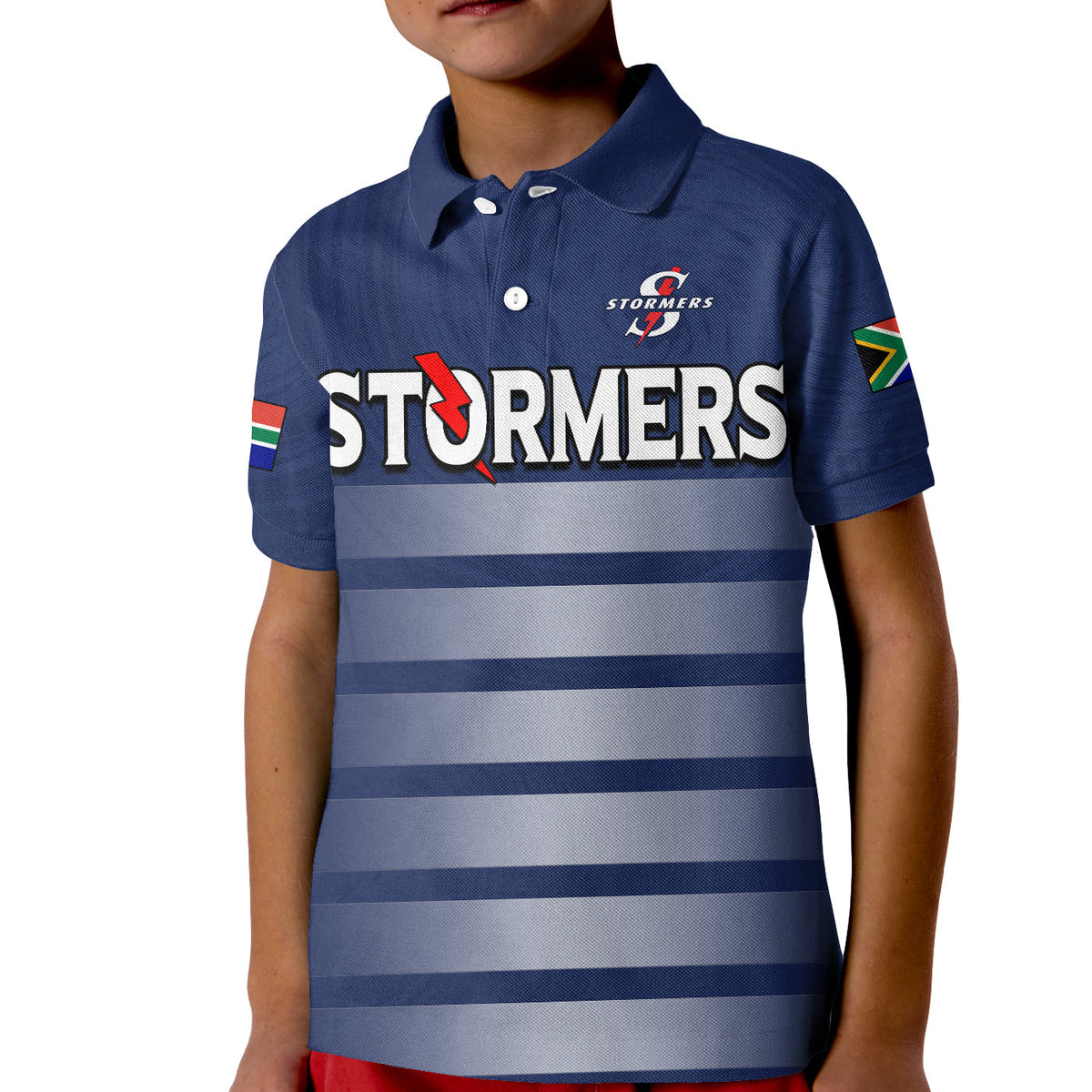 Stormers South Africa Rugby Polo Shirt We Are The Champions URC Unity - Wonder Print Shop