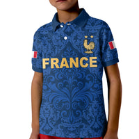 France Football Polo Shirt Elegant Lily World Cup Les Bleus Le Champion LT13 - Wonder Print Shop