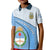 Custom Argentina Polo Shirt Football 2022 Champions Blue Sky May Sun LT13 - Wonder Print Shop