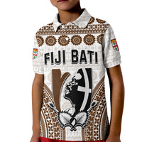 Custom Text and Number Fiji Rugby Bati Polo Shirt Proud Tapa Pattern LT13 - Wonder Print Shop