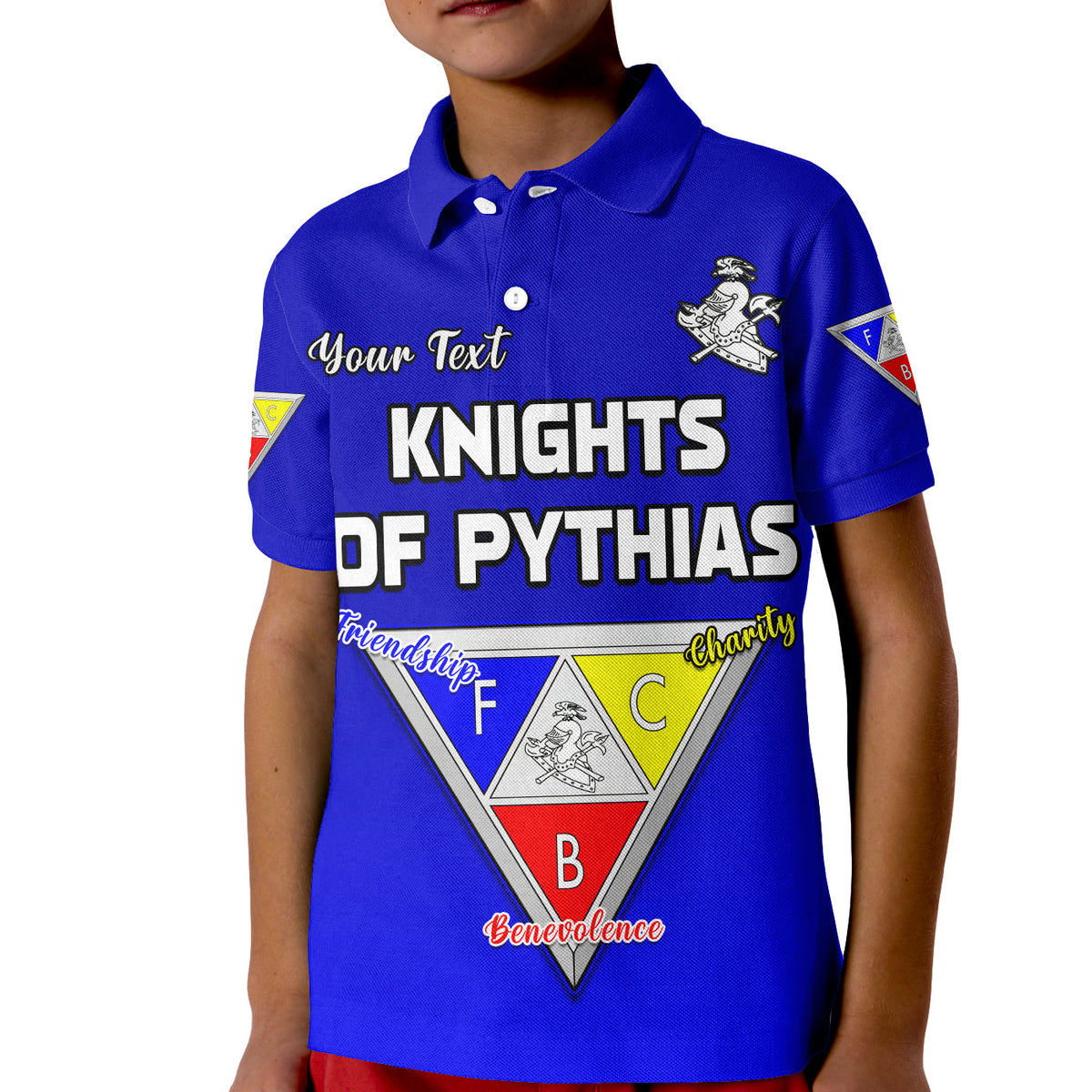 Custom Knights of Pythias Polo Shirt Since 1864 Original Style LT13 - Wonder Print Shop