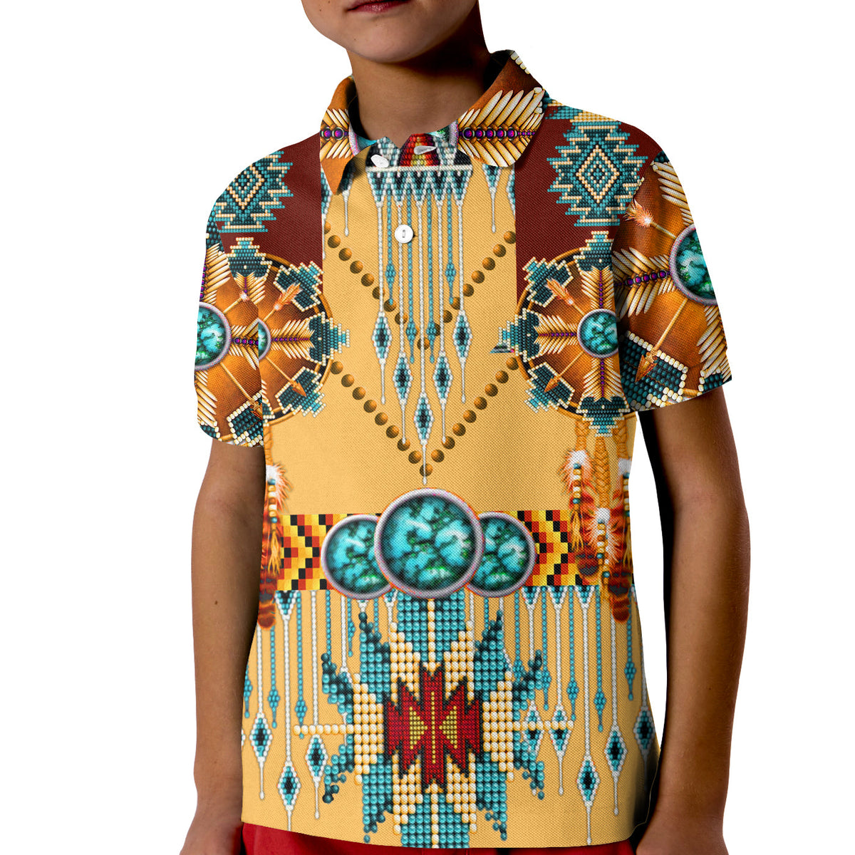 Native American Polo Shirt Dream Catchers Indigenous LT13 - Wonder Print Shop