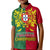 (Custom Text and Number) Portugal Football Polo Shirt KID Campeao Football 2022 Tie Dye Special LT13 - Wonder Print Shop