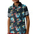 Custom Hawaii Skeleton Surf Polo Shirt Halloween Hawaiian Tribal LT13 - Wonder Print Shop