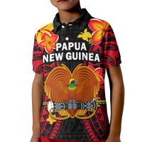 Custom Papua New Guinea Polo Shirt PNG Bird Of Paradise Polynesian Pattern - Wonder Print Shop